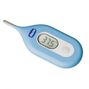 MXECO Termometro elettronico Digitale Bianco LCD Home & Baby Temperatura corporea Bambino Adulto Calibro di Temperatura Domestica 